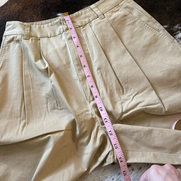 DOEN Danette Shorts In Desert Size 00 NWT Preppy‎ Cotton